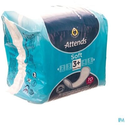 Attends Soft 3+ Extra Plus - Protections d’incontinence - Publicité Attends Soft 3+ Extra Plus - Protections d’incontinence - Publicité