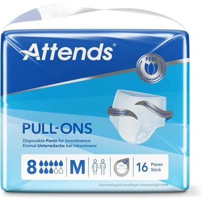 Attends Pull-Ons 8M - Incontinence Pants Attends Pull-Ons 8M - Incontinence Pants