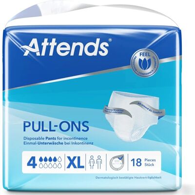 Attends Pull-Ons XL - Inkontinenz-Pull-ups Attends Pull-Ons XL - Inkontinenz-Pull-ups