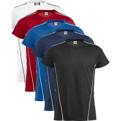 Clique - Ice Sport - Rød - XL - T-Shirt Clique - Ice Sport - Rød - XL - T-Shirt