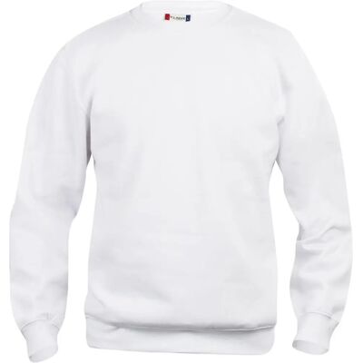 Clique Weiß Unisex Sweatshirt - Sweatshirt Clique Weiß Unisex Sweatshirt - Sweatshirt