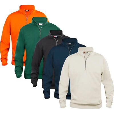 Clique Basic Half-Zip Sweatshirt - Sweatshirt Clique Basic Half-Zip Sweatshirt - Sweatshirt