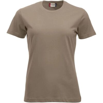 T-Shirt Damen Caffe Latte de Clique - T-Shirt - Publicité T-Shirt Damen Caffe Latte de Clique - T-Shirt - Publicité