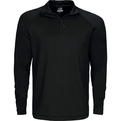 Cutter & Buck - 358400 Coos Bay Half Zip - Schwarz Cutter & Buck - 358400 Coos Bay Half Zip - Schwarz