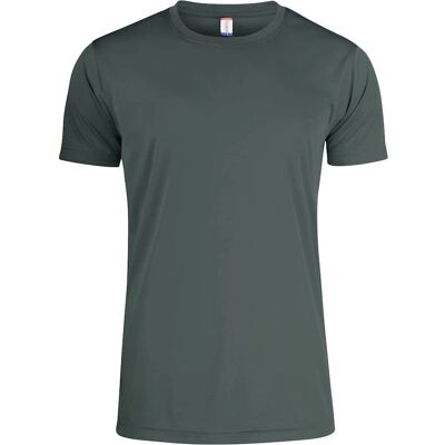 T-Shirt actif gris pistolet Clique - T-Shirt - Publicité T-Shirt actif gris pistolet Clique - T-Shirt - Publicité