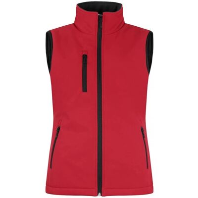 Clique Rote Polsterte Softshell-Weste - Weste Clique Rote Polsterte Softshell-Weste - Weste