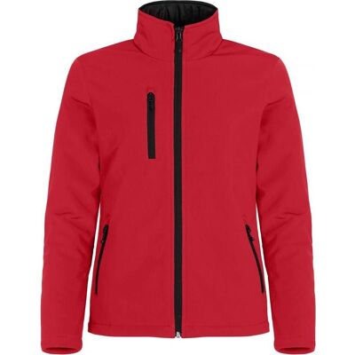 Clique Rote gesteppte Softshell-Jacke Damen - Jacke Clique Rote gesteppte Softshell-Jacke Damen - Jacke