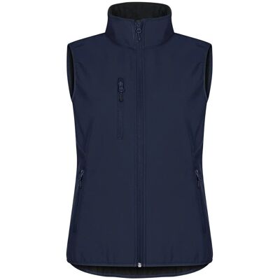 Clique Classic Damen Recycelte Navy Softshell Weste - Softshell Weste Clique Classic Damen Recycelte Navy Softshell Weste - Softshell Weste