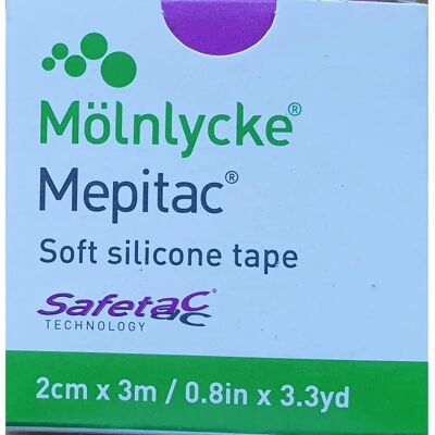 Mölnlycke Health Care Mepitac Weiche Silikon Fixierband - Medizinisches Produkt Mölnlycke Health Care Mepitac Weiche Silikon Fixierband - Medizinisches Produkt