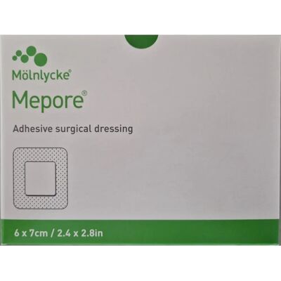 Molnlycke Mepore - Sterila sårförband 6cm x 7cm - 60 st Molnlycke Mepore - Sterila sårförband 6cm x 7cm - 60 st