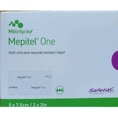 Mölnlycke Mepitel One 5x7,5cm Silikon Netzverband - Wundverband Mölnlycke Mepitel One 5x7,5cm Silikon Netzverband - Wundverband