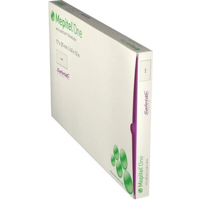 Mölnlycke Health Care Mepitel Silikon Netzverband - Hautschonend Steril 17x25cm - 5 St Mölnlycke Health Care Mepitel Silikon Netzverband - Hautschonend Steril 17x25cm - 5 St