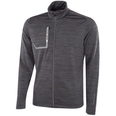 Galvin Green - Dennis INSULA LITE Full Zip - Black/Silver Galvin Green - Dennis INSULA LITE Full Zip - Black/Silver