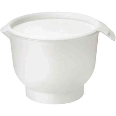 Gastromax - Mixa Line Pipeskål Med Låg - Weiß Gastromax - Mixa Line Pipeskål Med Låg - Weiß