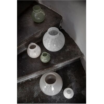 Ernst Vit Rund Glasvas - H10 cm, Ø9 cm Ernst Vit Rund Glasvas - H10 cm, Ø9 cm