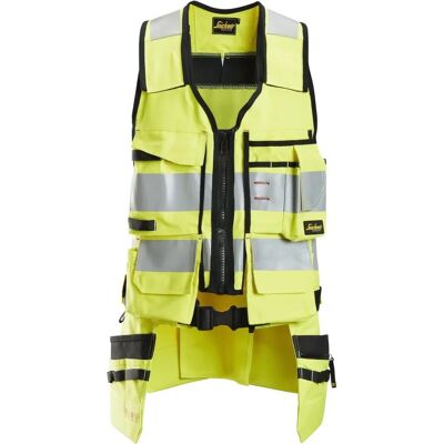Snickers Workwear Snickers ProtecWork Hi-Vis Weste, Kl. 1 L Snickers Workwear Snickers ProtecWork Hi-Vis Weste, Kl. 1 L