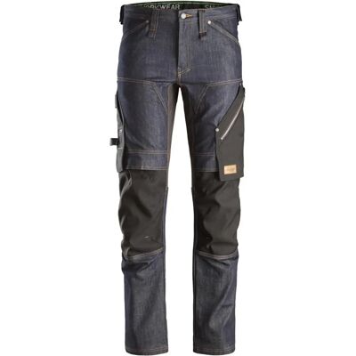 Snickers T-092 Arbejdsbukser - Slim Fit Holdbart Denim Snickers T-092 Arbejdsbukser - Slim Fit Holdbart Denim
