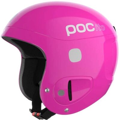 Kask narciarski dziecięcy POCito - Amortyzacja uderzeń, Fluorescencyjny różowy - XS-S Kask narciarski dziecięcy POCito - Amortyzacja uderzeń, Fluorescencyjny różowy - XS-S