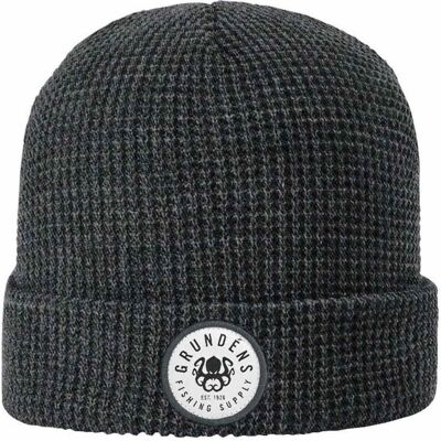 Grundens Kraken Waffle Čepice Heather Charcoal - Čepice Grundens Kraken Waffle Čepice Heather Charcoal - Čepice