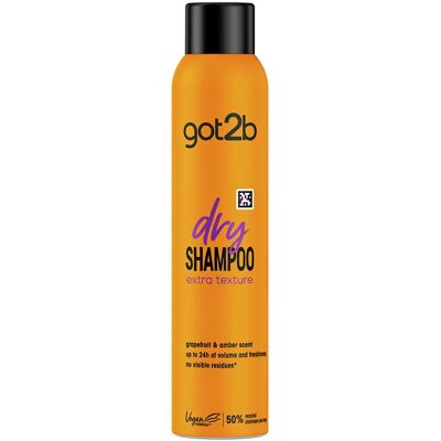 Schwarzkopf Got2b Lush Floral Dry Shampoo - Texturising 200ml Schwarzkopf Got2b Lush Floral Dry Shampoo - Texturising 200ml