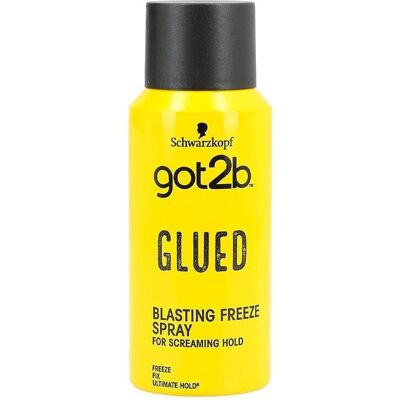 Schwarzkopf Got2b Glued Blasting Freeze Spray - Hårspray - 100ml Schwarzkopf Got2b Glued Blasting Freeze Spray - Hårspray - 100ml