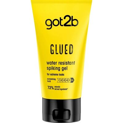 Schwarzkopf GOT2B Glued Vedenkestävä geeli - Hiusten muotoilutuote Schwarzkopf GOT2B Glued Vedenkestävä geeli - Hiusten muotoilutuote