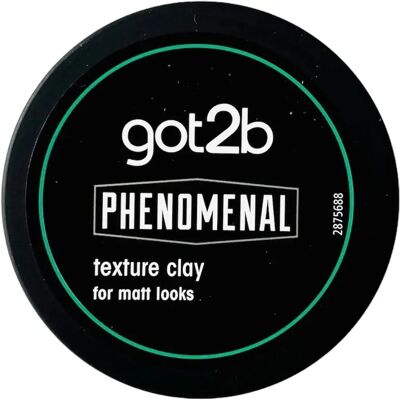 Schwarzkopf Marque Phenomenal Texturizing Clay 100ml - Publicité Schwarzkopf Marque Phenomenal Texturizing Clay 100ml - Publicité