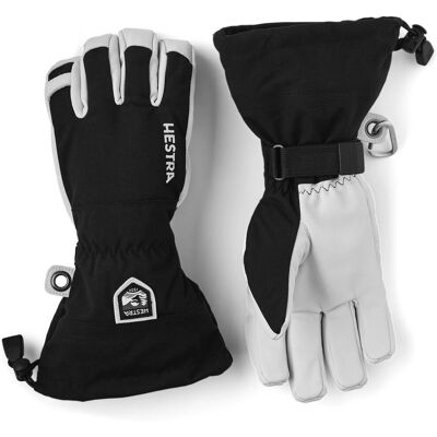Hestra Army Leather Heli Ski 5 Fingre - Skihandsker Hestra Army Leather Heli Ski 5 Fingre - Skihandsker