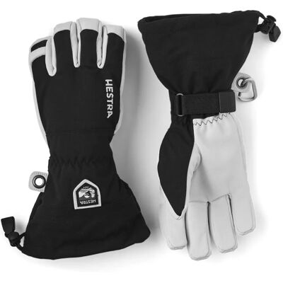 Hestra Army Leather Heli Ski 5 Fingre - Skihandsker Hestra Army Leather Heli Ski 5 Fingre - Skihandsker