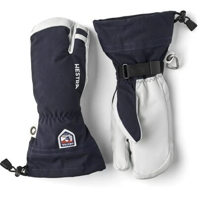 Hestra Army Leather Heli Ski 3-Finger Glove - Navy - Ski Gloves Hestra Army Leather Heli Ski 3-Finger Glove - Navy - Ski Gloves