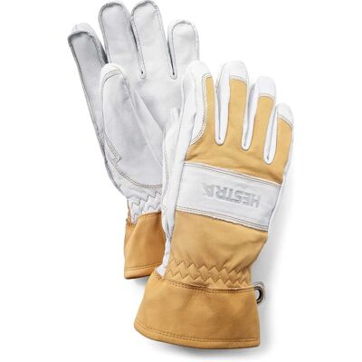 Gants Hestra Fält Guide 5 Doigts - Jaune - Taille 8 Gants Hestra Fält Guide 5 Doigts - Jaune - Taille 8