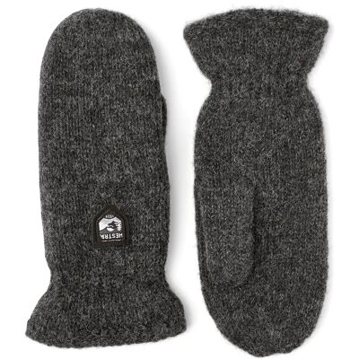 Mitaines Basic Wool Hestra - Anthracite - Gants d'hiver unisexes - Publicité Mitaines Basic Wool Hestra - Anthracite - Gants d'hiver unisexes - Publicité