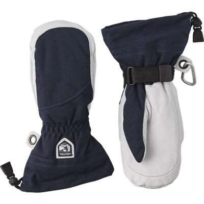 Gants Hestra Heli Ski Femmes - Navy/Blanc - Publicité Gants Hestra Heli Ski Femmes - Navy/Blanc - Publicité