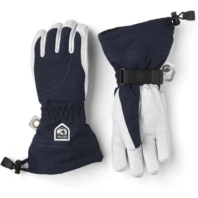 Hestra Vrouw Army Leer Heli Ski Handschoenen - Waterdichte Ski Handschoenen Hestra Vrouw Army Leer Heli Ski Handschoenen - Waterdichte Ski Handschoenen