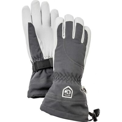Hestra Damen Heli Ski 5 Finger (30610) - grau/ offwhite Hestra Damen Heli Ski 5 Finger (30610) - grau/ offwhite
