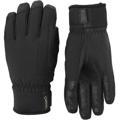 Hestra Alpine Short Gore-tex 5 Finger (31360) sort Hestra Alpine Short Gore-tex 5 Finger (31360) sort
