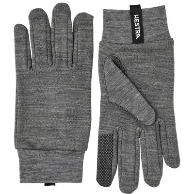 Hestra - Merino Touch Point handskar - Grå - 9,0 Hestra - Merino Touch Point handskar - Grå - 9,0