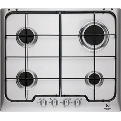 Electrolux PX640XV Piano cottura a gas 4 fuochi 60 cm acciaio inox Electrolux PX640XV Piano cottura a gas 4 fuochi 60 cm acciaio inox