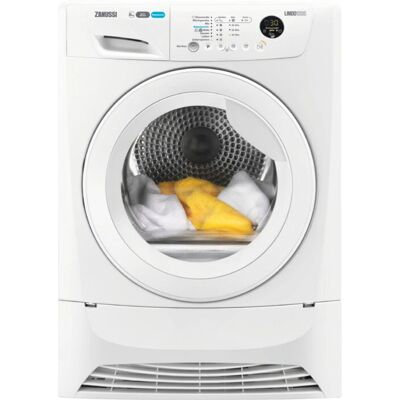 Zanussi ZDH8373W Sèche-linge à pompe à chaleur 8kg A+++ - Publicité Zanussi ZDH8373W Sèche-linge à pompe à chaleur 8kg A+++ - Publicité