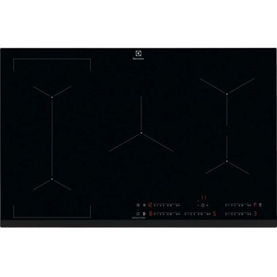 Electrolux EIV835 Fekete Beépíthető 80 cm Zónás Indukciós Főzőlap 5 Zónás Electrolux EIV835 Fekete Beépíthető 80 cm Zónás Indukciós Főzőlap 5 Zónás