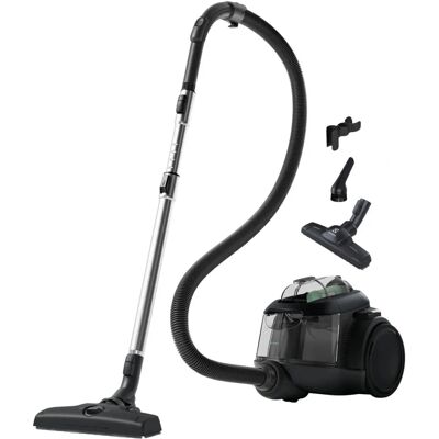 Aspirapolvere Electrolux Serie 600 EL61C2GRN con sacco, potenza 550 Watt, Nero Aspirapolvere Electrolux Serie 600 EL61C2GRN con sacco, potenza 550 Watt, Nero