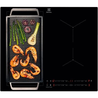 Electrolux LIL63443 Cuisinière à induction - 4 Zones, 60cm, Noir Electrolux LIL63443 Cuisinière à induction - 4 Zones, 60cm, Noir
