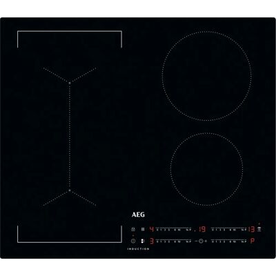 AEG IKB64443IB Schwarzes Einbau-Induktionskochfeld 60 cm mit 4 Kochzonen AEG IKB64443IB Schwarzes Einbau-Induktionskochfeld 60 cm mit 4 Kochzonen