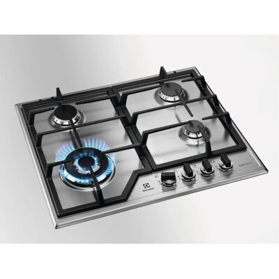 Electrolux KGS64362XX - Acciaio inossidabile - Piano cottura a gas Electrolux KGS64362XX - Acciaio inossidabile - Piano cottura a gas