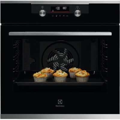 Electrolux KODDP77X - Preto, Aço inoxidável - Forno Electrolux KODDP77X - Preto, Aço inoxidável - Forno