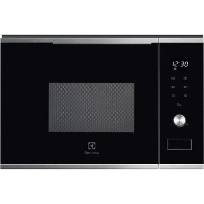 Micro-ondes encastrable Electrolux avec Grill 20L 800W Noir/Inox - Publicité Micro-ondes encastrable Electrolux avec Grill 20L 800W Noir/Inox - Publicité