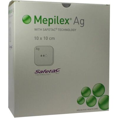 Mölnlycke Mepilex Ag Antimikrobieller Schaumverband - Wundversorgung Mölnlycke Mepilex Ag Antimikrobieller Schaumverband - Wundversorgung