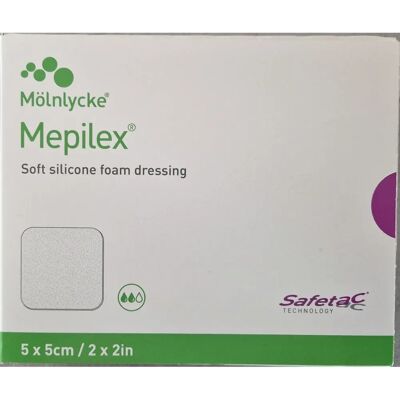 Mepilex - Silikon-Schaumverband für Verschiedene Wunden - 5x5cm Mepilex - Silikon-Schaumverband für Verschiedene Wunden - 5x5cm