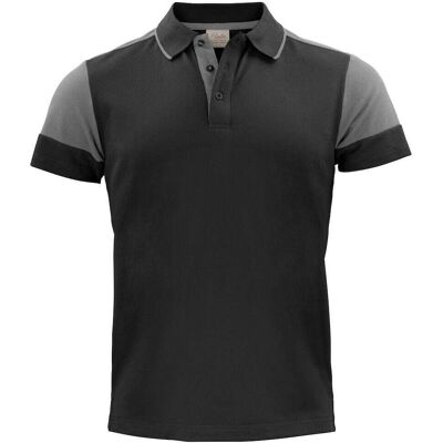 James Harvest Prime Herre Poloshirt - Økologisk bomuld, genanvendt - Sort/grå - Poloshirt James Harvest Prime Herre Poloshirt - Økologisk bomuld, genanvendt - Sort/grå - Poloshirt