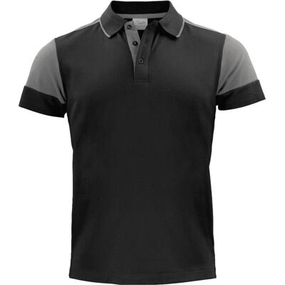 James Harvest Prime Grå/Sort Poloshirt James Harvest Prime Grå/Sort Poloshirt